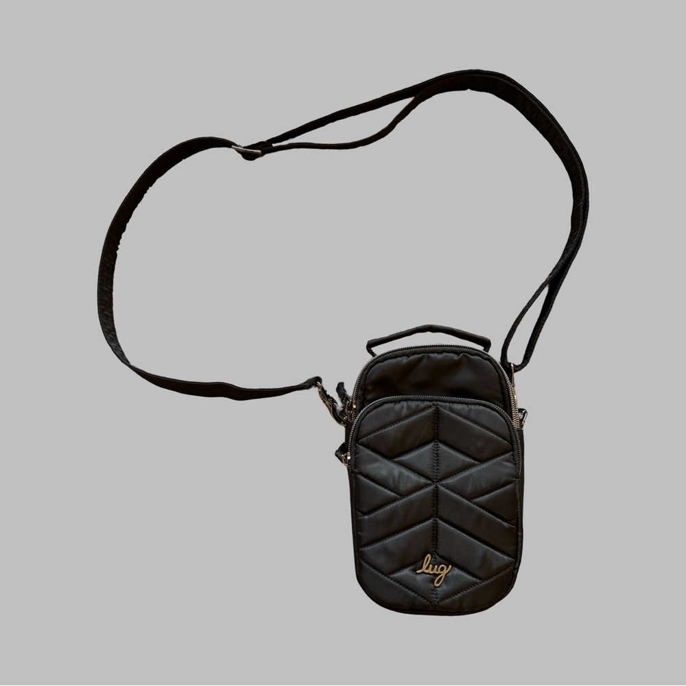 LUG Skeeter Mini 2 Black Convertible Crossbody Bag